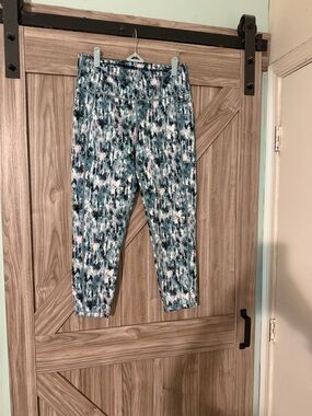 Sweaty Betty Multi-Color Abstract Print Leggings